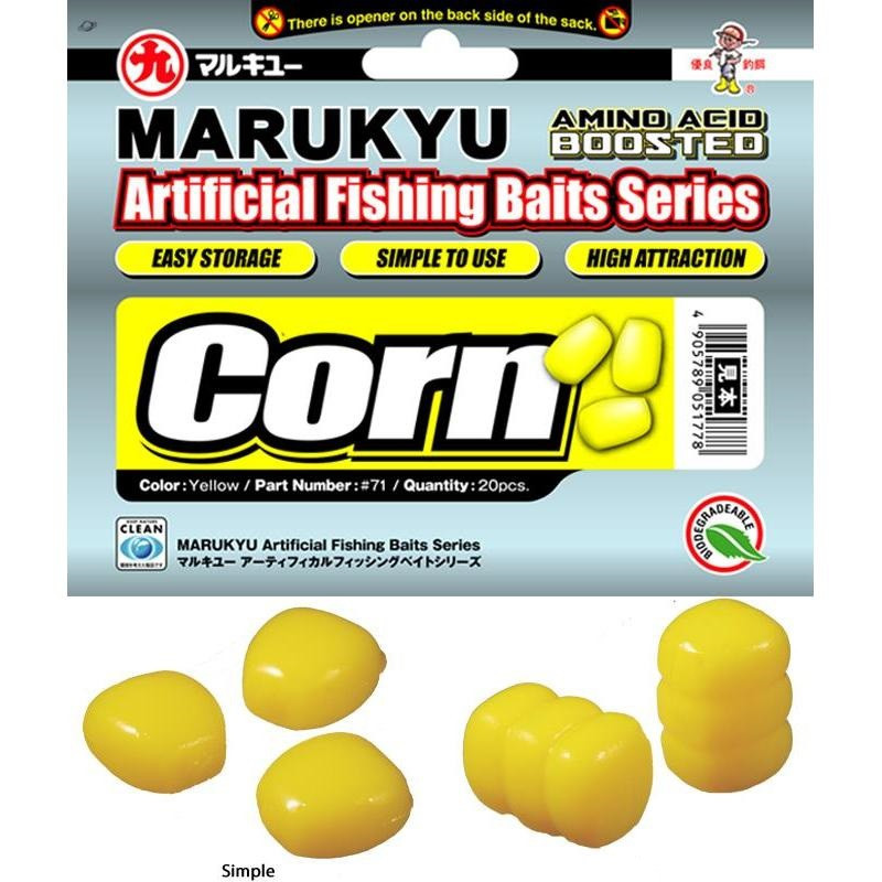 MAIS ARTIFICIEL POLYMERE SIMPLE MARUKYU CORN