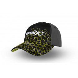 CASQUETTE HEX PRINT BASEBALL CAP MATRIX BLACK