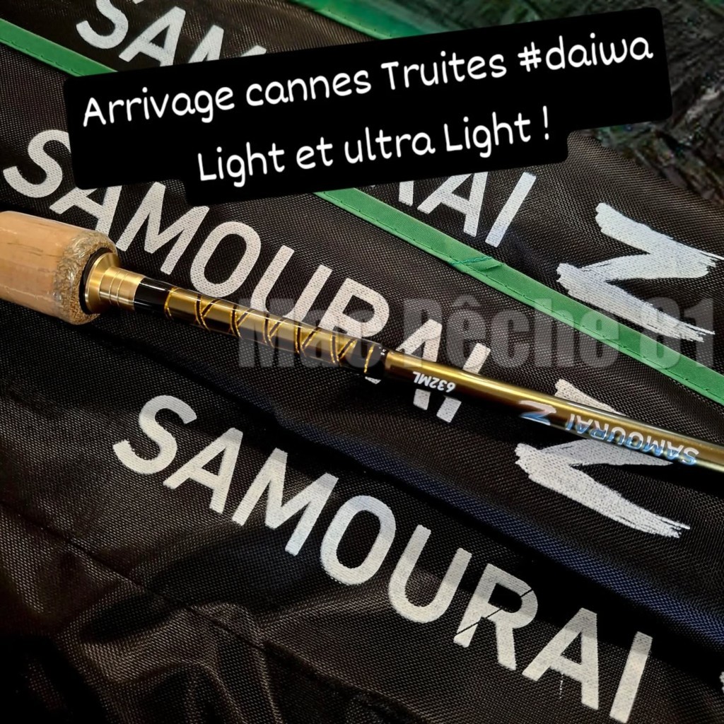 Canne Daïwa Samourai