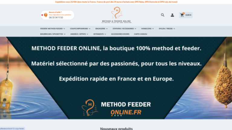 method feeder online