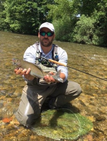 Cédric Miquel pêche